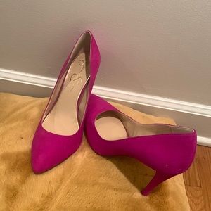 Fuchsia Pumps